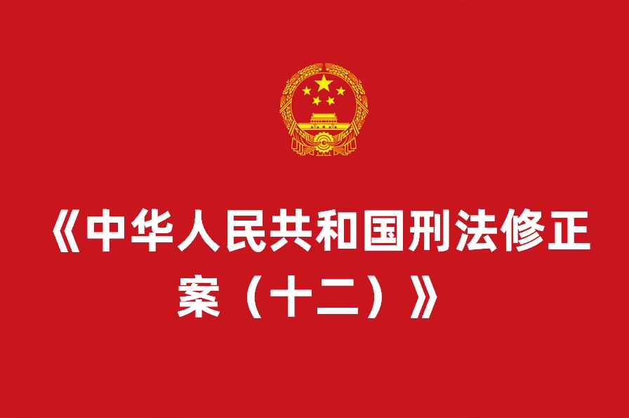 《中华人民共和国刑法修正案（十二）》